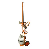 936 Gas bottle trolley with arm (11-30 lbs. tanks)